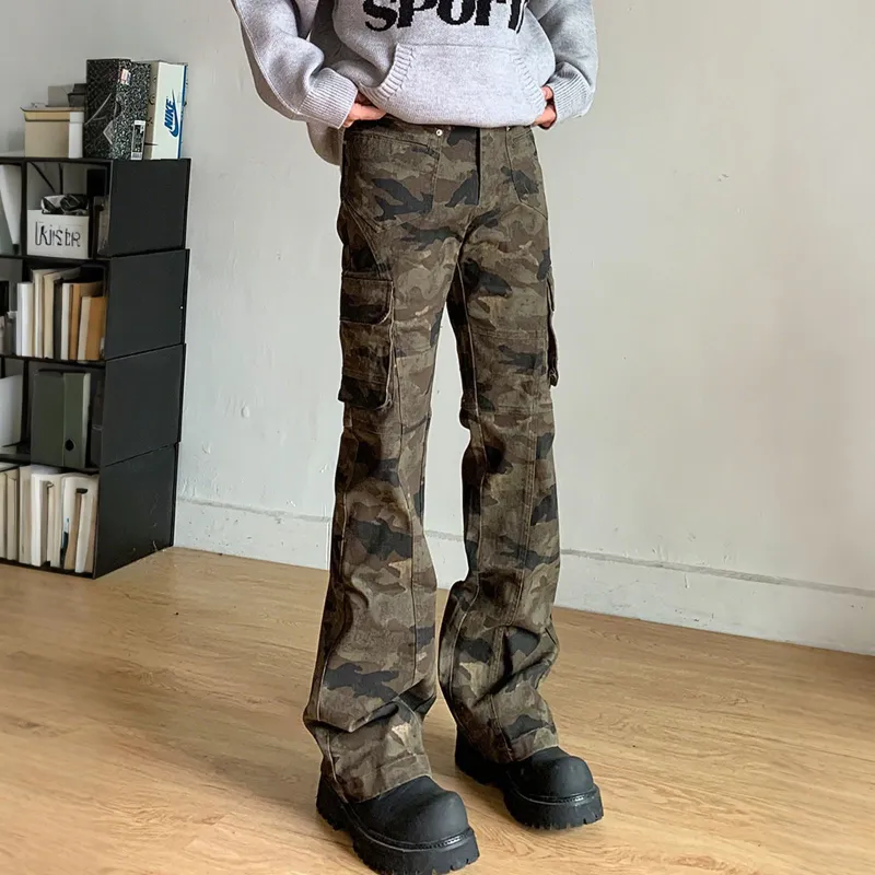 Pirkadat Jeans Unisex Camouflage-6