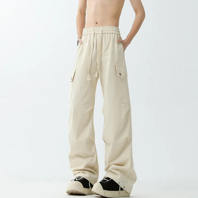 Pirkadat Casual Pants Unisex Black-11