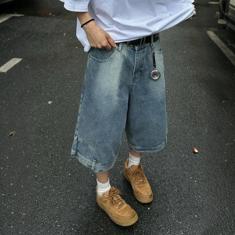 Pirkadat Denim Shorts Unisex-7
