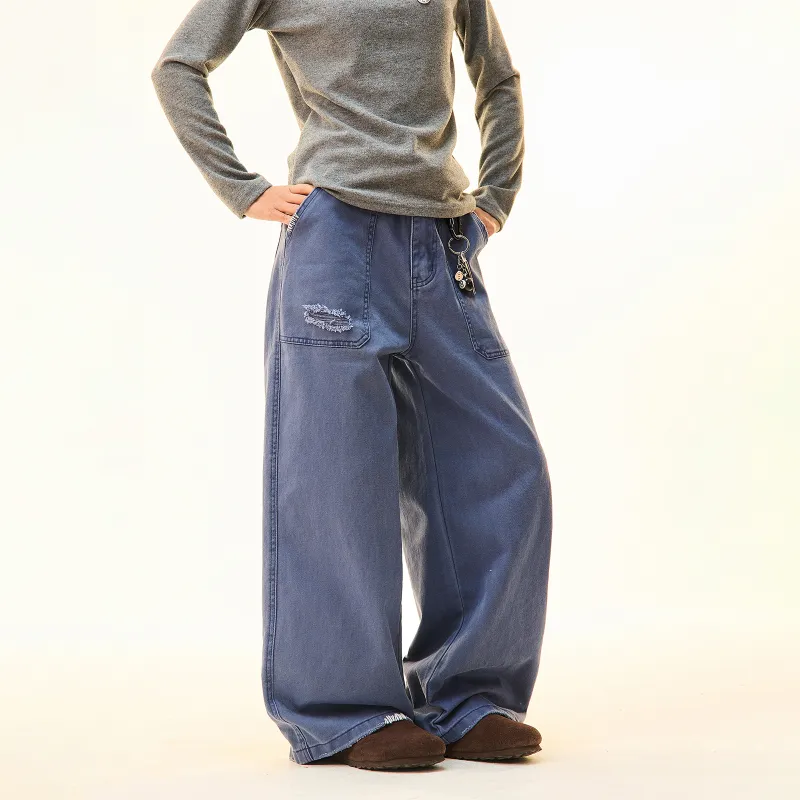 Pirkadat Jeans Unisex Blue-1