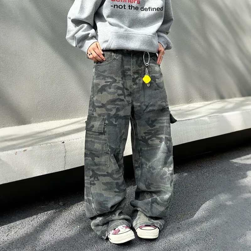 Pirkadat Jeans Unisex Camouflage-2