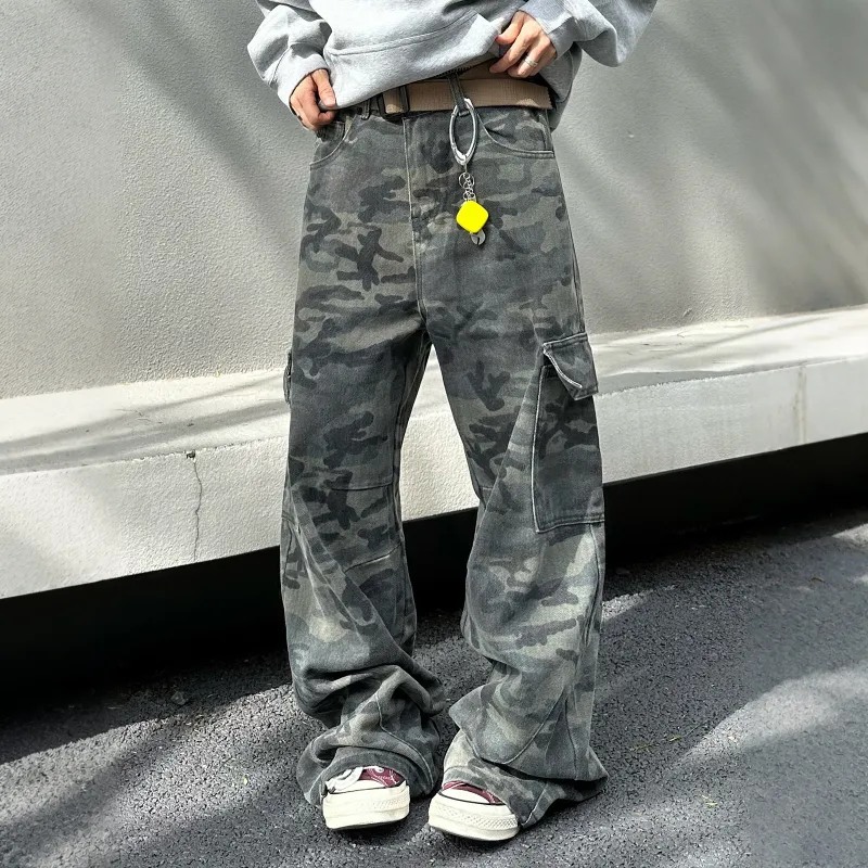 Pirkadat Jeans Unisex Camouflage-3