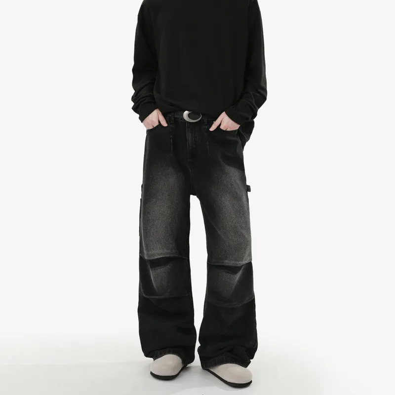 Pirkadat Jeans Unisex Vintage Black-1