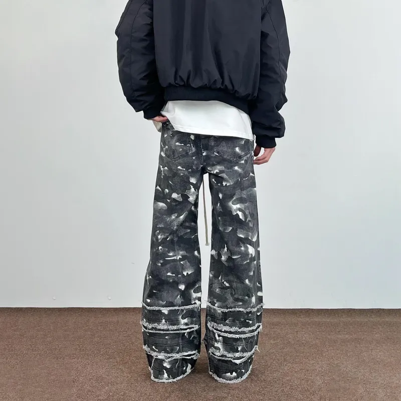 Pirkadat Casual Pants Unisex Gray-2