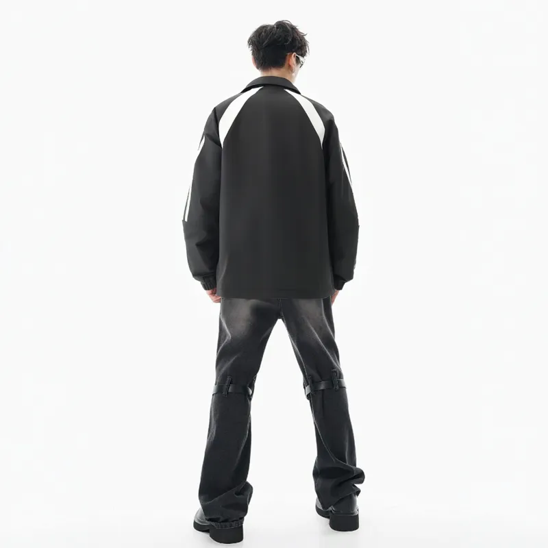 Pirkadat Jackets Coats Unisex Black-4