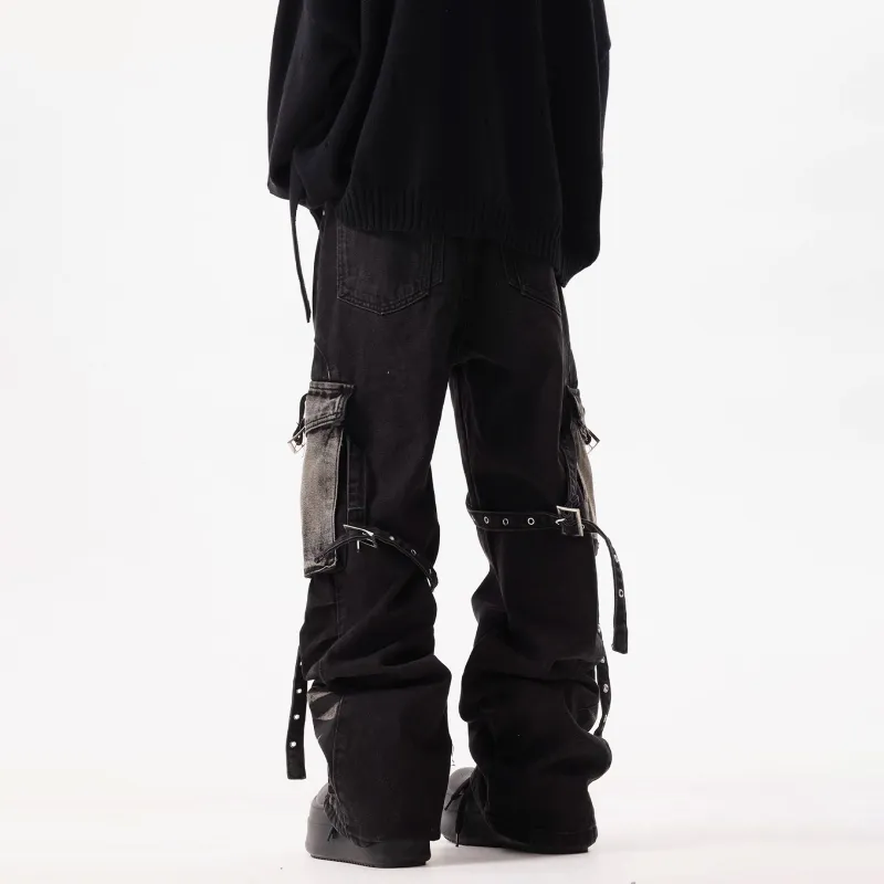 Pirkadat Jeans Unisex Black-1