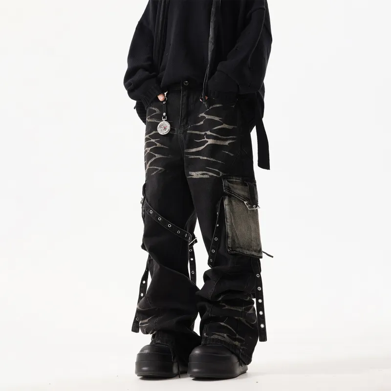 Pirkadat Jeans Unisex Black-4