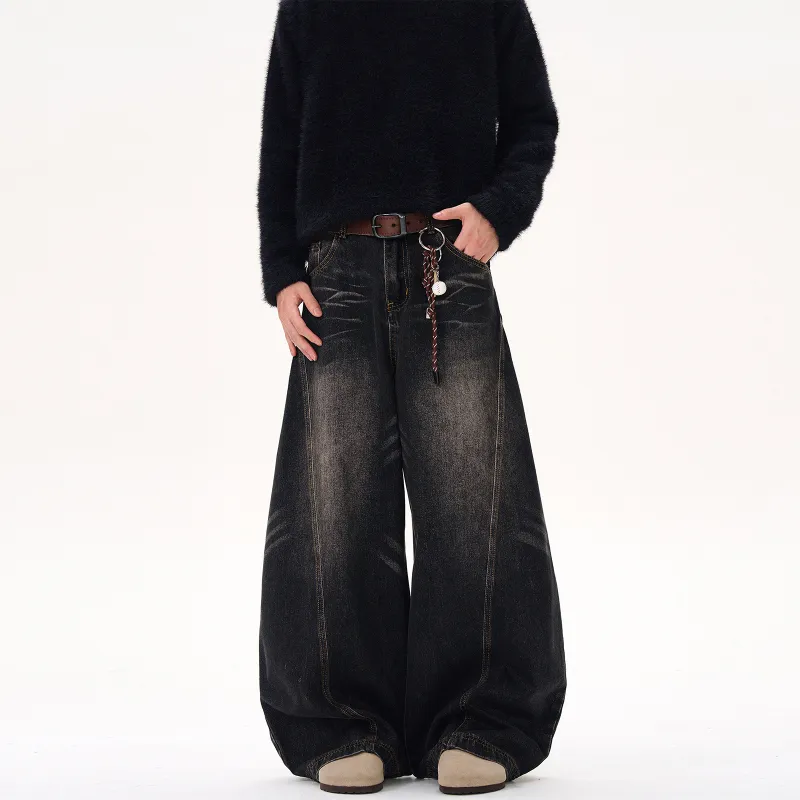 Pirkadat Jeans Unisex Black-4