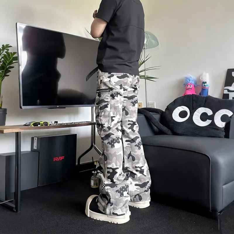 Pirkadat Jeans Unisex Camouflage-3