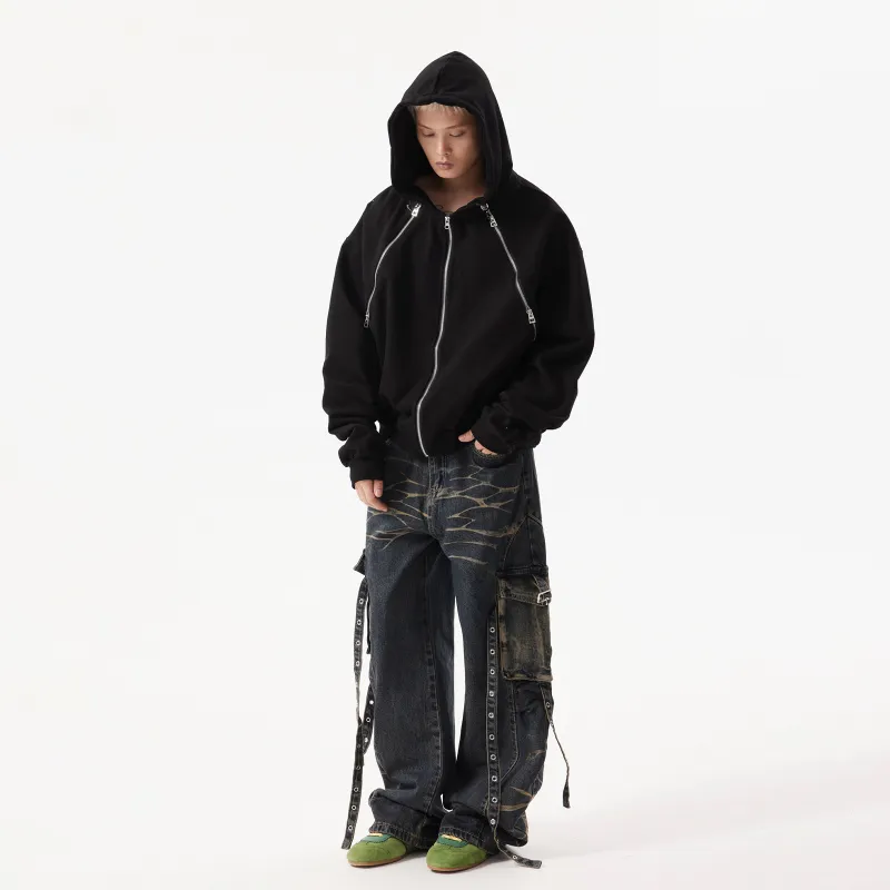 WELTER EXPERIMENT Jeans Unisex Black-5