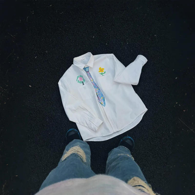 Pirkadat Shirts Unisex White-1