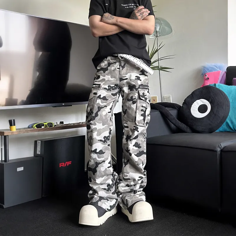 Pirkadat Jeans Unisex Camouflage-2