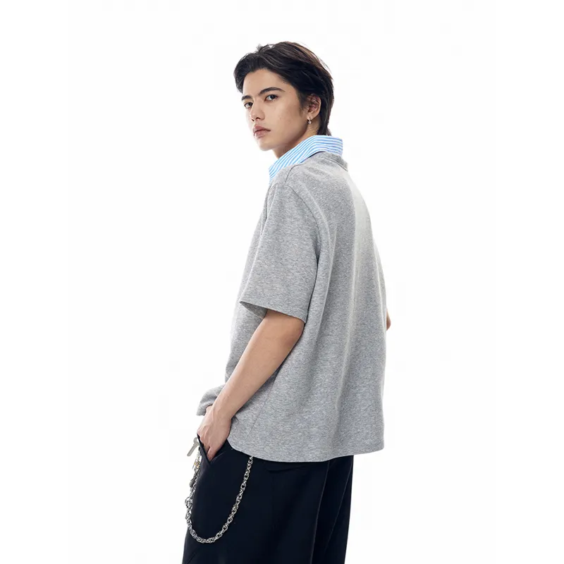 Pirkadat Polo Shirts Unisex Gray-3