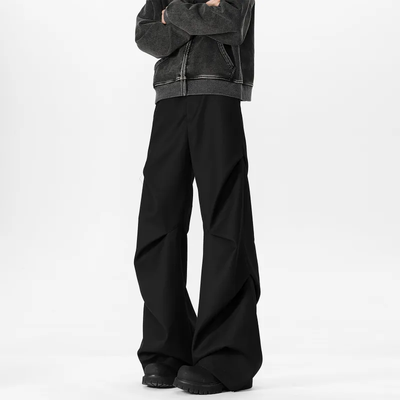 Pirkadat Casual Pants Unisex Black-1