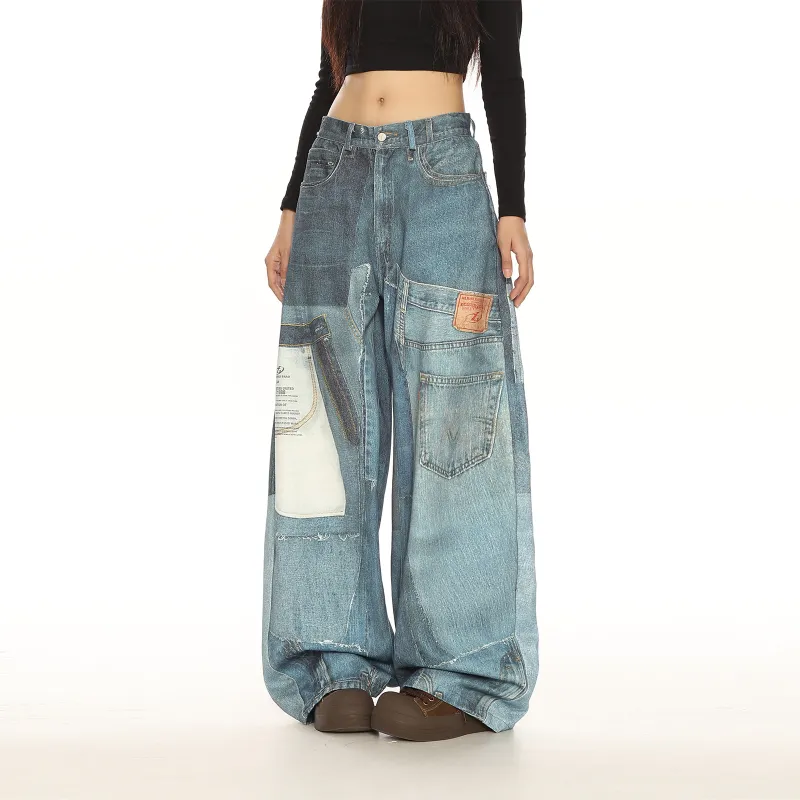 Pirkadat Jeans Unisex Blue-2