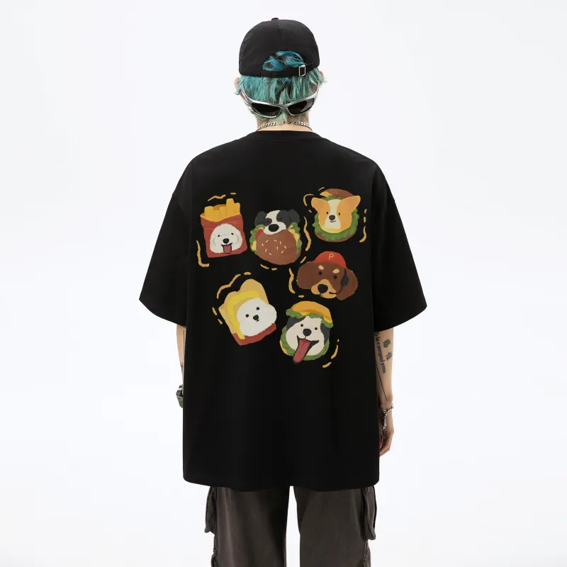 Pirkadat Short Sleeved T Shirts For Summer Unisex-2