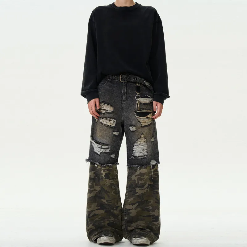 Pirkadat Jeans Unisex Black Gray Color-4