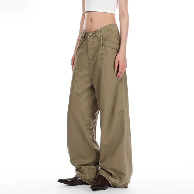 Pirkadat Jeans Unisex Khaki-2