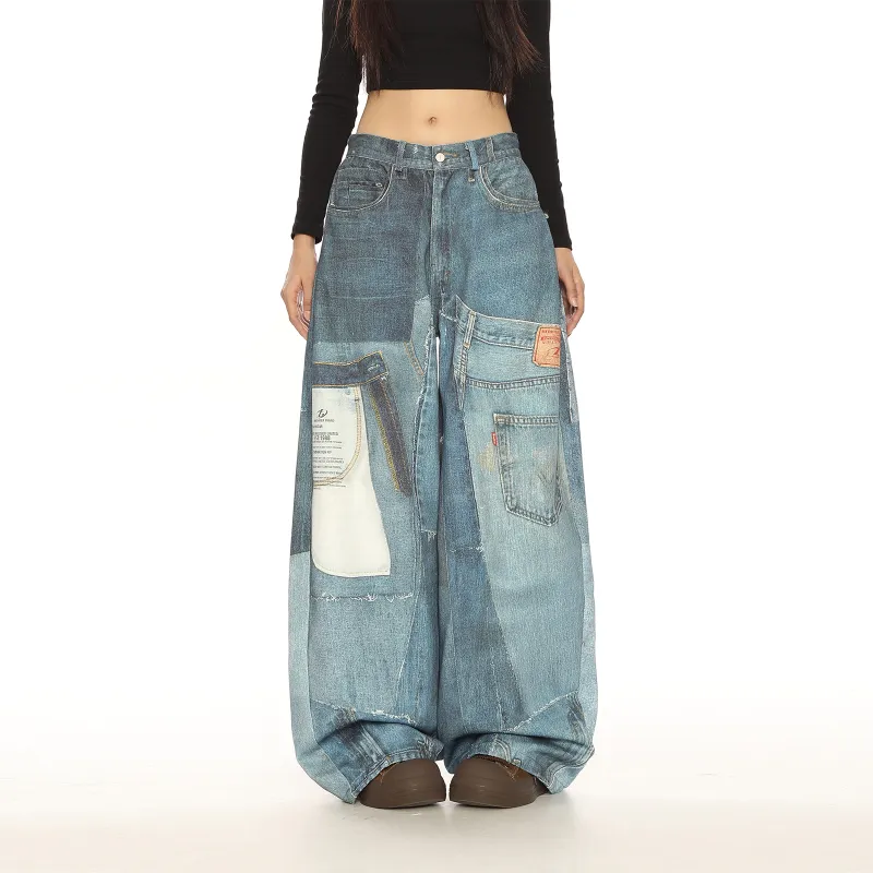 Pirkadat Jeans Unisex Blue-5