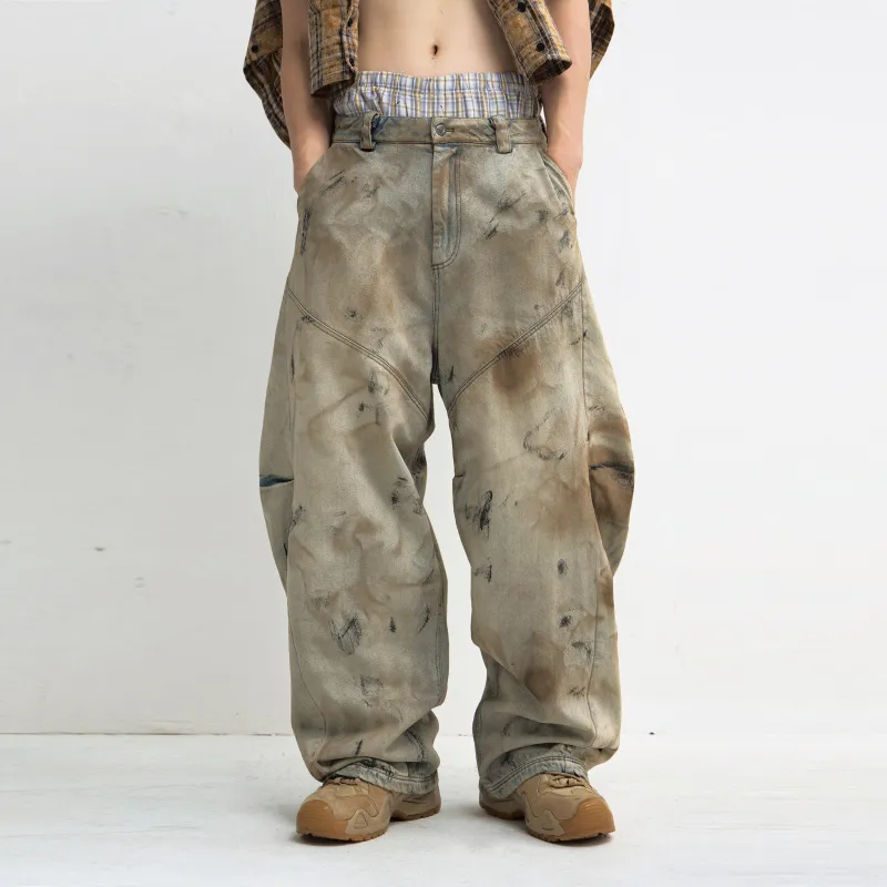 Pirkadat Jeans Unisex Brown-0