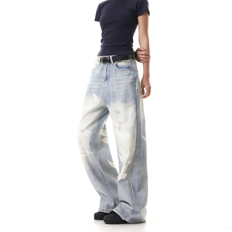 Pirkadat Jeans Unisex Light Blue-2