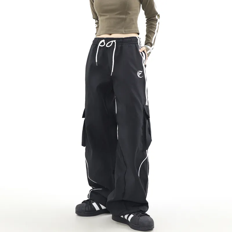 Pirkadat Casual Pants Unisex Black-1