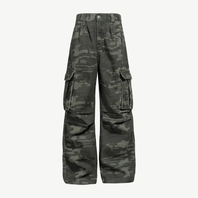 Pirkadat Jeans Unisex Camouflage-1