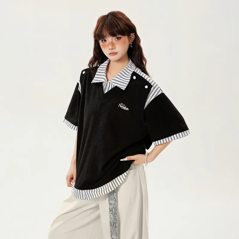 Pirkadat Polo Shirts Unisex Black-3