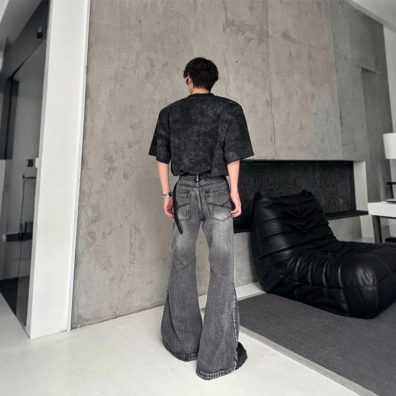 Pirkadat Jeans Unisex Black Gray Color-1