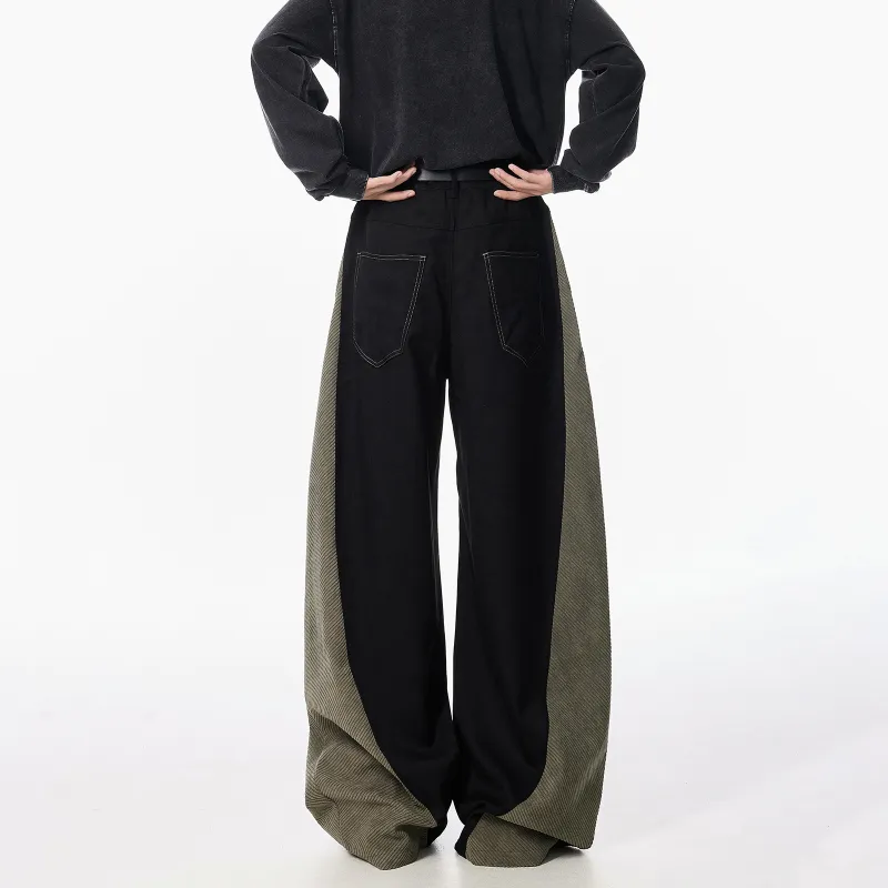 Pirkadat Casual Pants Unisex Black-3