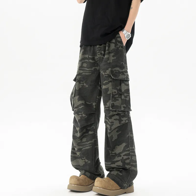 Pirkadat Jeans Unisex Camouflage-4