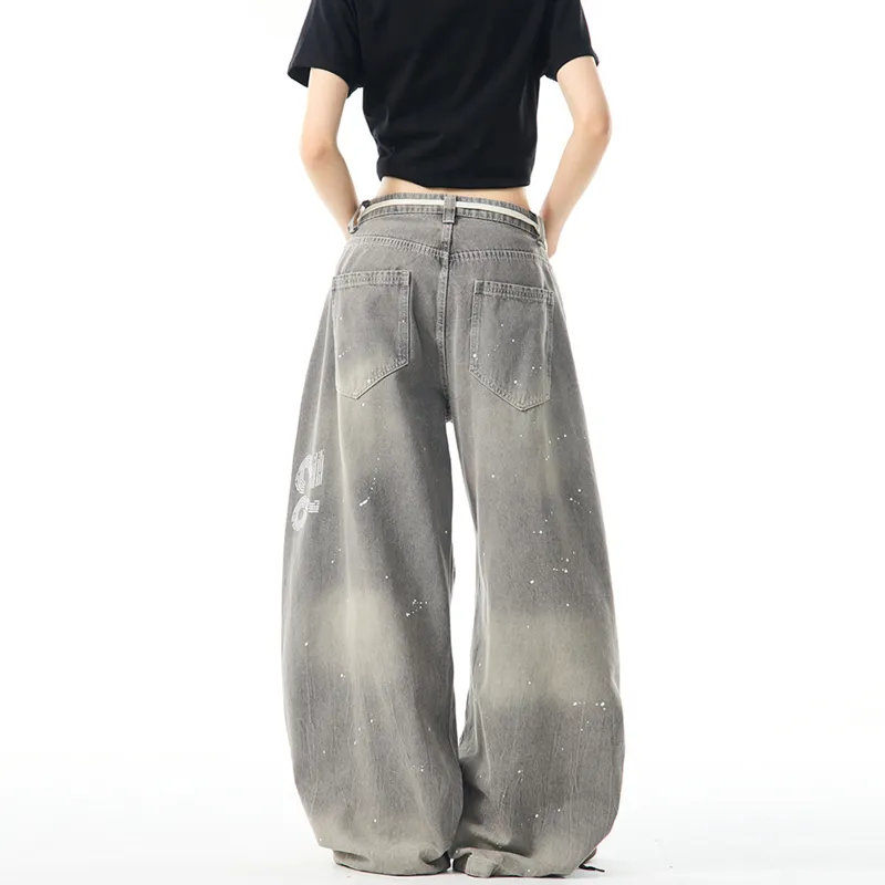 Pirkadat Jeans Unisex Gray-3