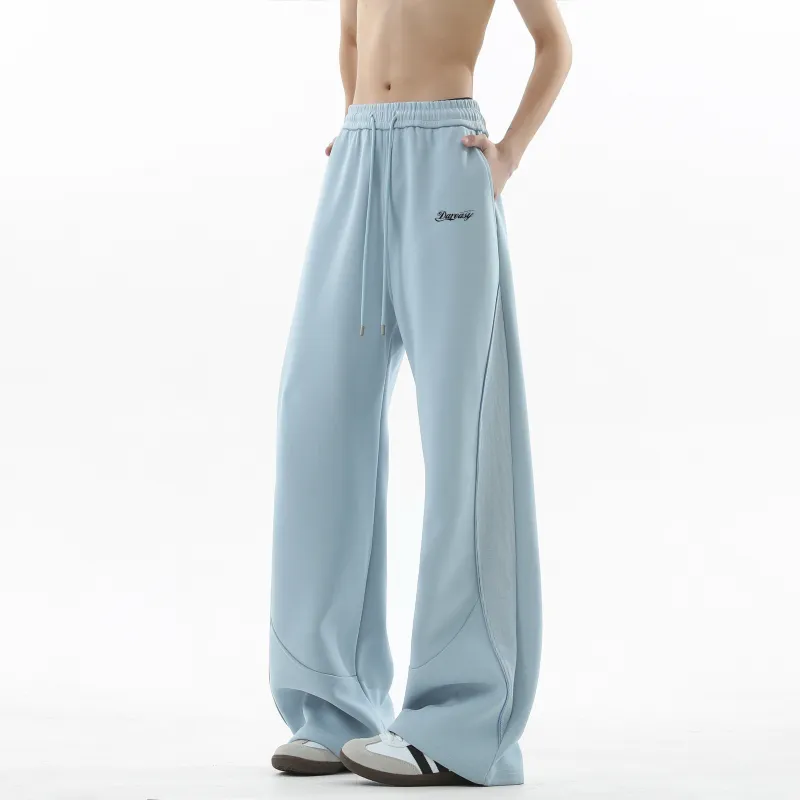 DAREASY Casual Pants Unisex White Heather Gray-27