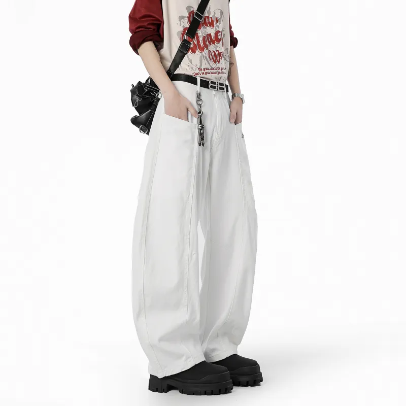 DAREASY Jeans Unisex White-6