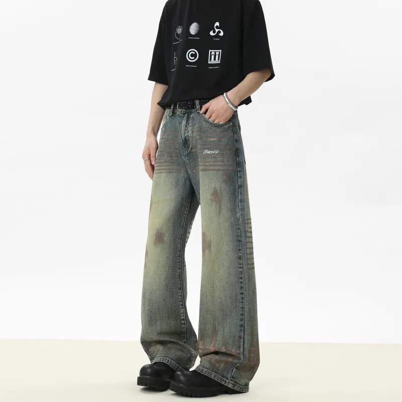 DAREASY Jeans Unisex Vintage Blue-3