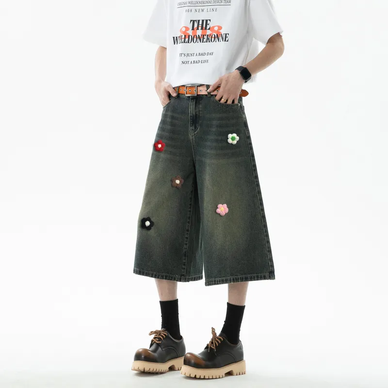DAREASY Denim Shorts Unisex-43