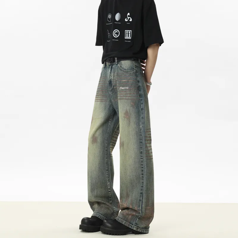 DAREASY Jeans Unisex Vintage Blue-5