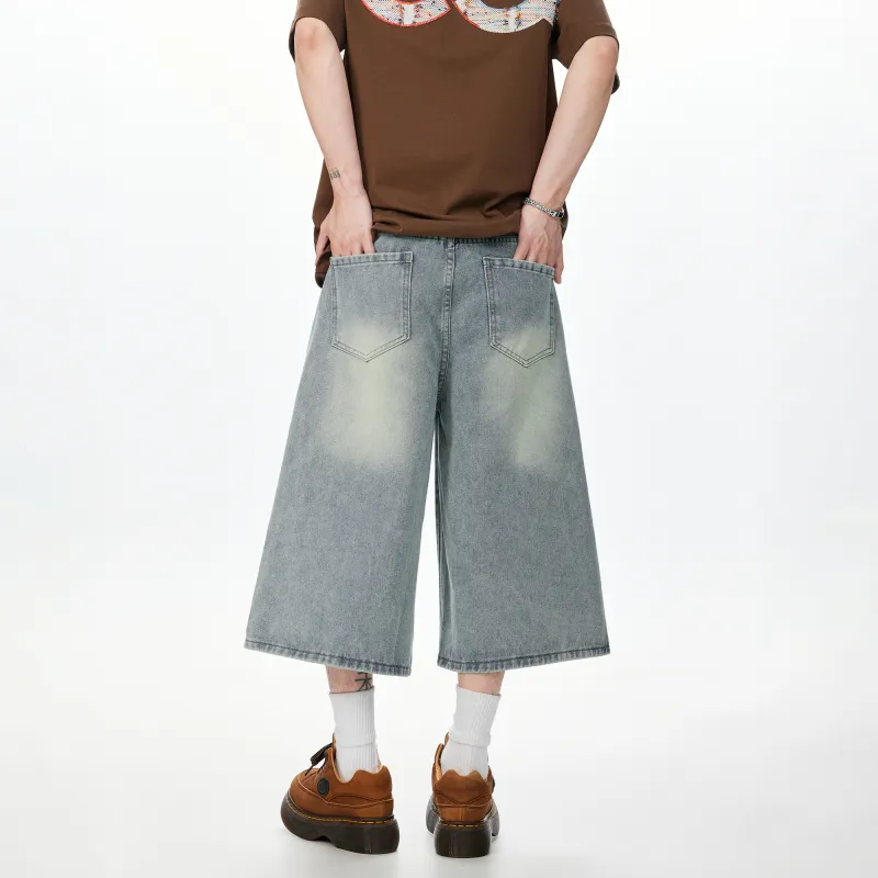 DAREASY Denim Shorts Unisex-11
