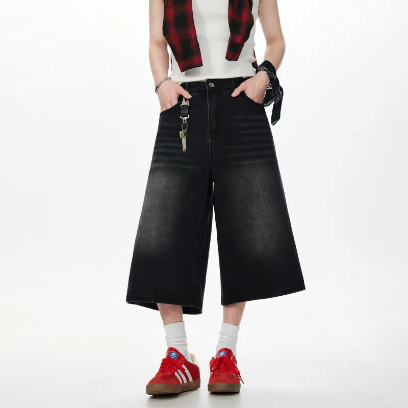 DAREASY Denim Shorts Unisex-22