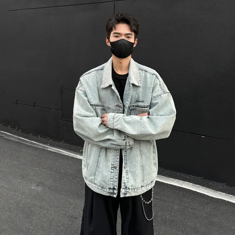 DAREASY Denim Jackets Unisex-10