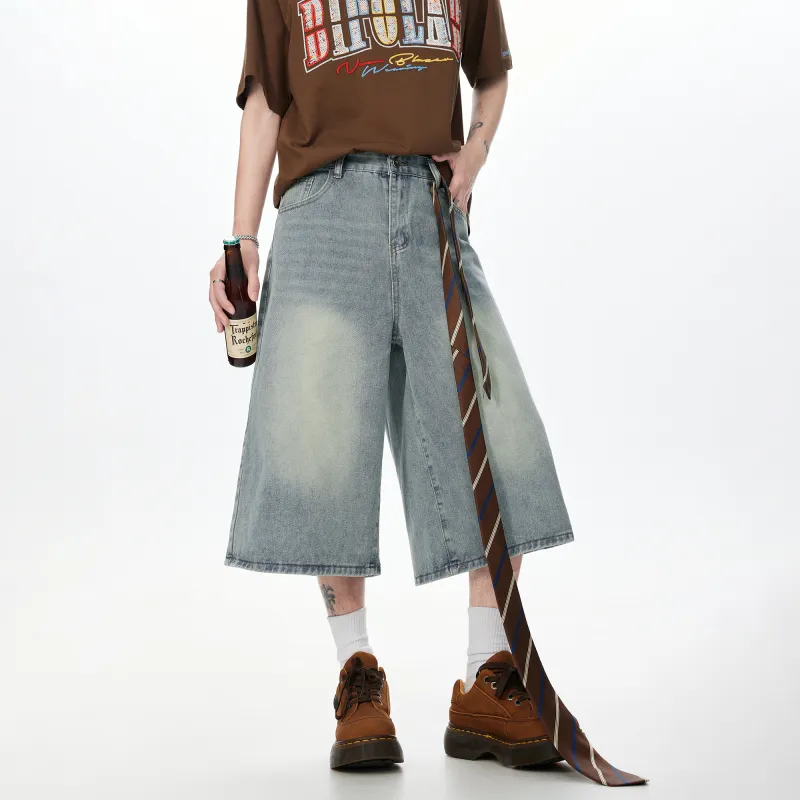 DAREASY Denim Shorts Unisex-9
