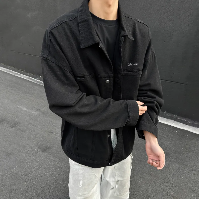DAREASY Denim Jackets Unisex-3