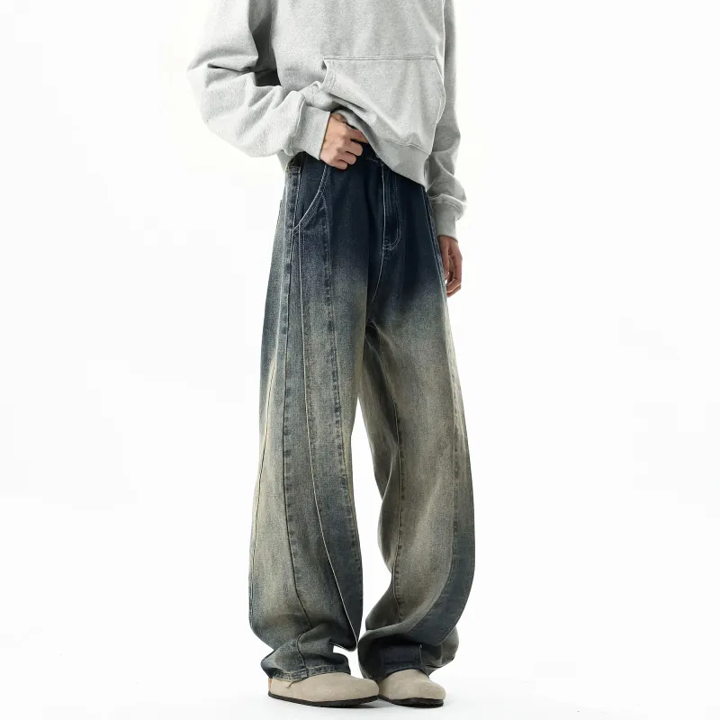 DAREASY Jeans Unisex Vintage Blue-3