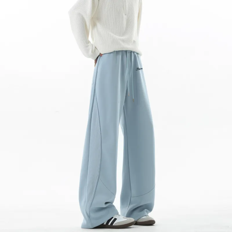 DAREASY Casual Pants Unisex White Heather Gray-25