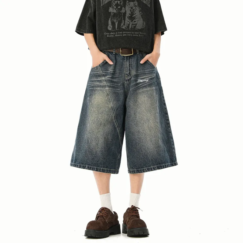 DAREASY Denim Shorts Unisex-9