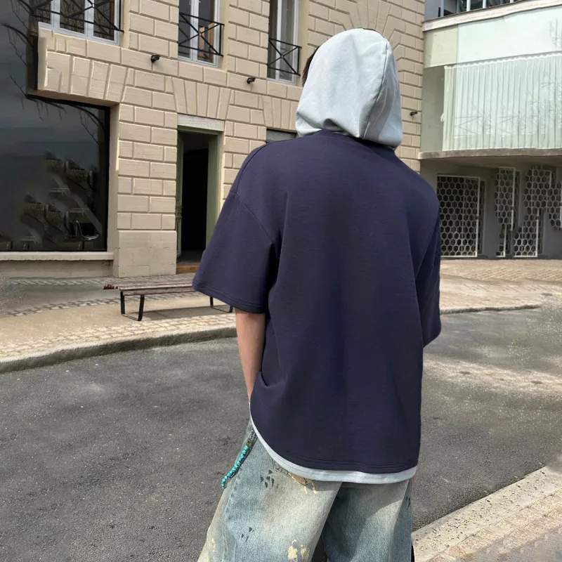 DAREASY Sweatshirt Unisex Navy Blue-9