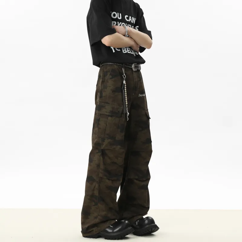 DAREASY Jeans Unisex Jungle Camouflage-6