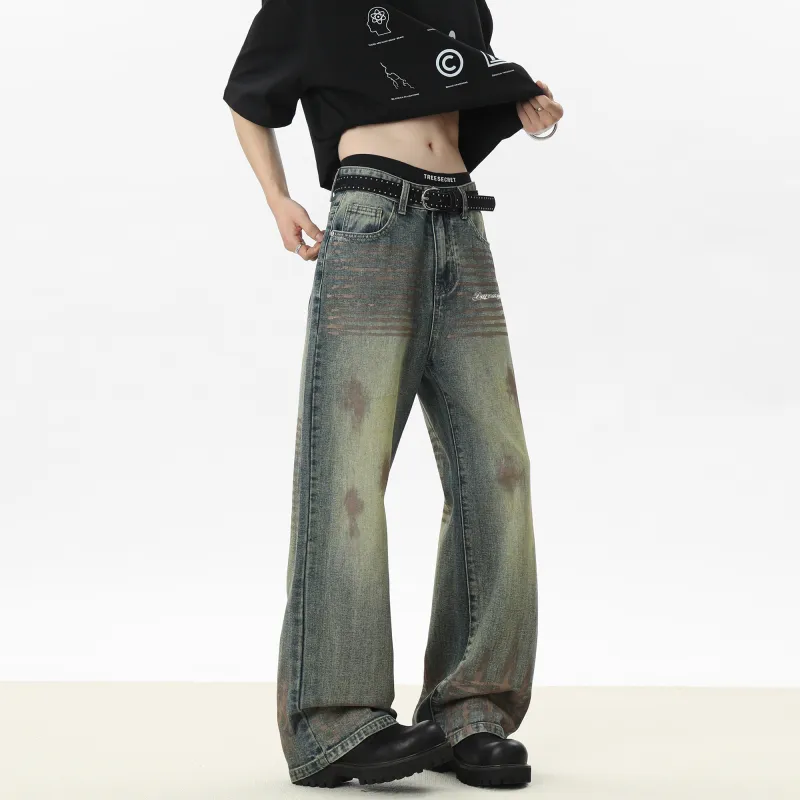 DAREASY Jeans Unisex Vintage Blue-7