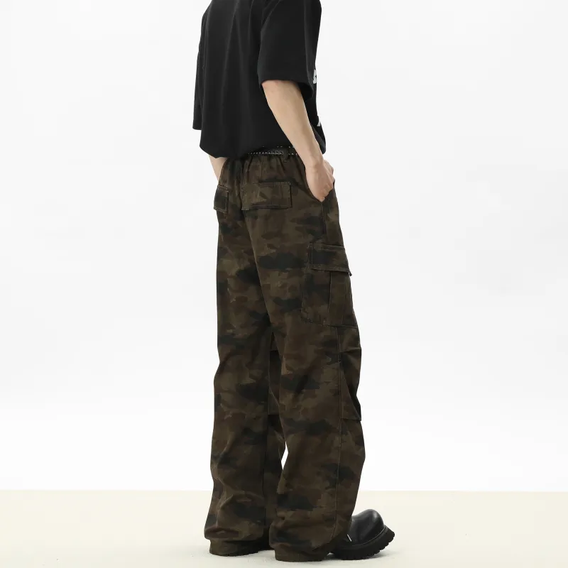 DAREASY Jeans Unisex Jungle Camouflage-4
