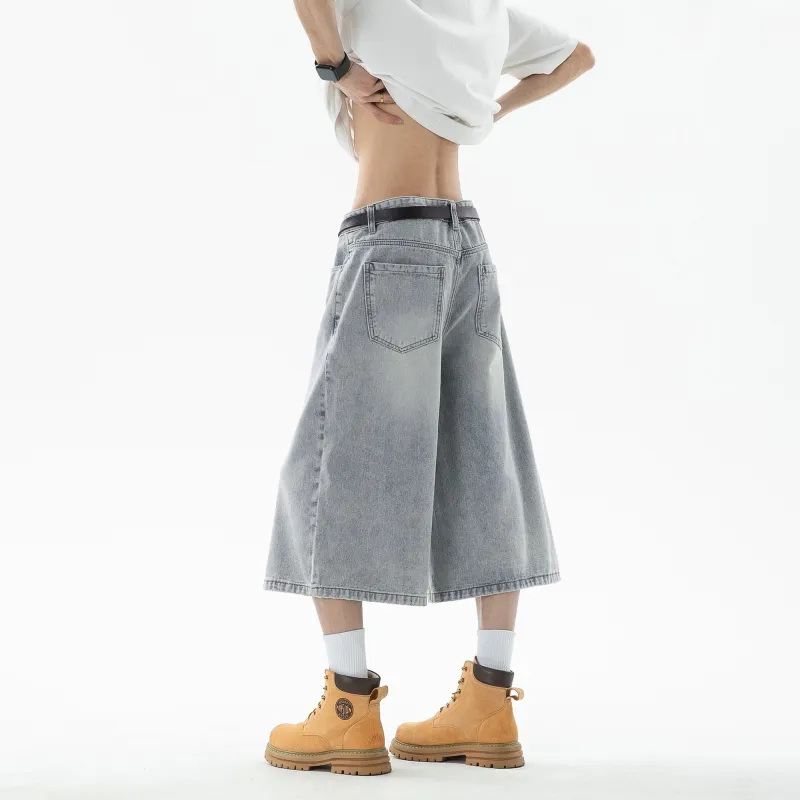 DAREASY Denim Shorts Unisex-33